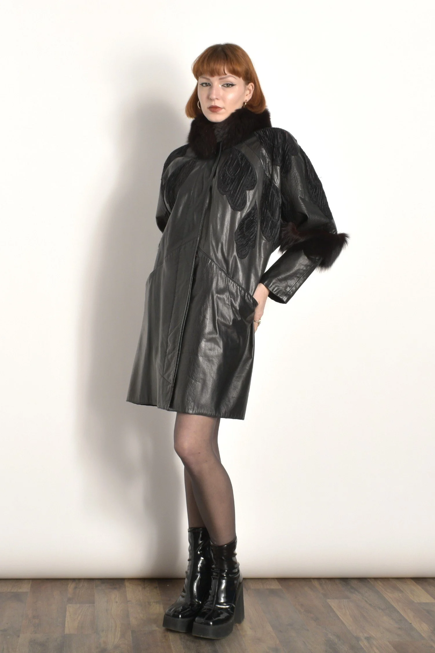 90s Betsey Johnson Quilted Corset Coat-S/M — La Poubelle Vintage